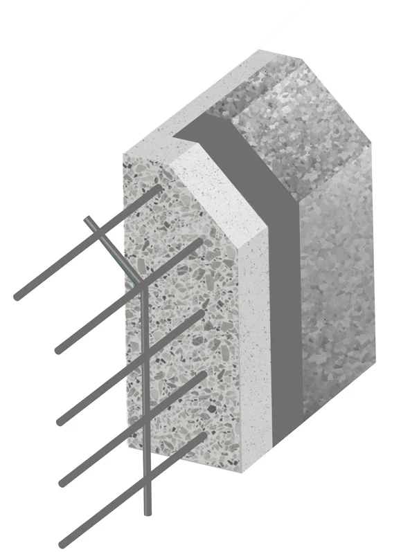 Galvanised Sterikerb kerb